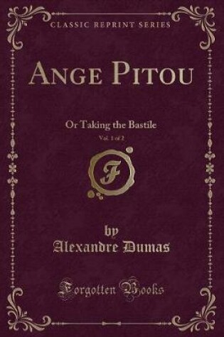 Cover of Ange Pitou, Vol. 1 of 2