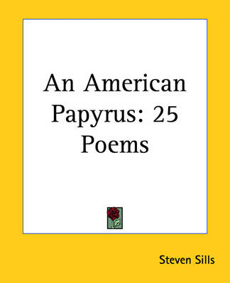 Book cover for An American Papyrus