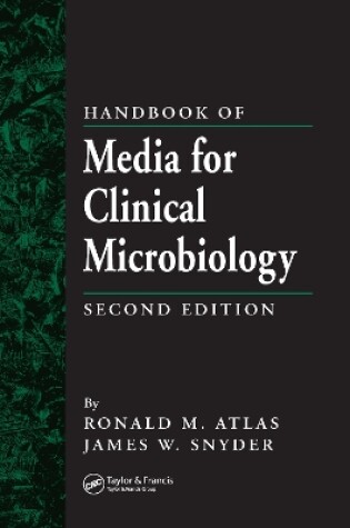 Cover of Handbook of Media for Clinical Microbiology