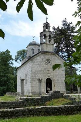 Book cover for An Old Stone Church in Cetinje, Montenegro