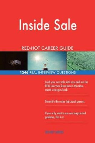 Cover of Inside Sale Red-Hot Career Guide; 1246 Real Interview Questions