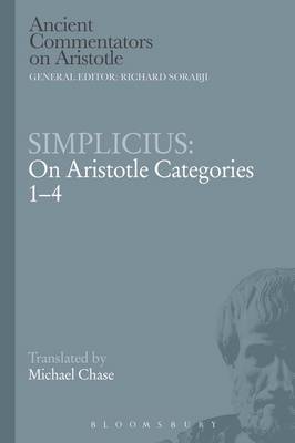 Cover of Simplicius: On Aristotle Categories 1-4