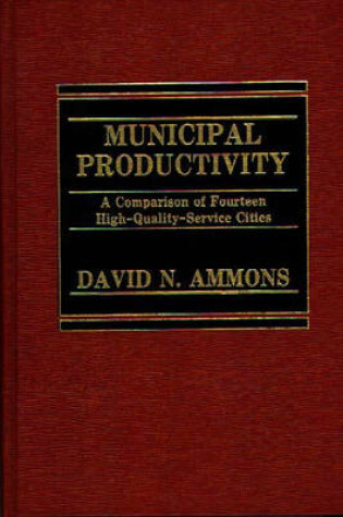 Cover of Municipal Productivity