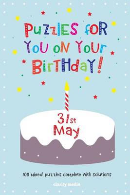 Book cover for Puzzles for you on your Birthday - 31st May