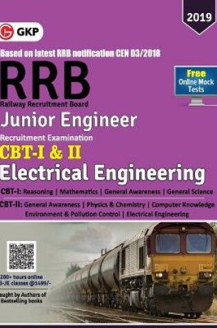 Cover of RRB (Railway Recruitment Board) 2019 - Junior Engineer CBT -I & II - Electrical Engineering