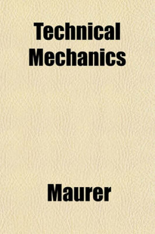 Cover of Technical Mechanics