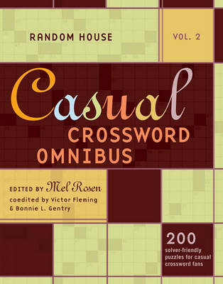 Book cover for Random House Casual Crossword Omnibus, Volume 2