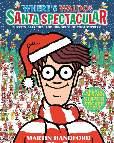 Book cover for Where's Waldo? Santa Spectacular