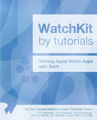 Book cover for Watchkit by Tutorials