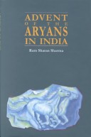 Book cover for Advent of the Aryans in India