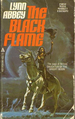 Book cover for The Black Flame