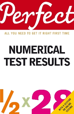 Book cover for Perfect Numerical Test Results