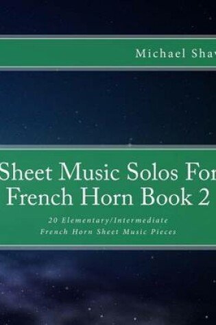 Cover of Sheet Music Solos For French Horn Book 2