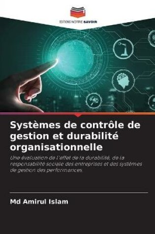 Cover of Systèmes de contrôle de gestion et durabilité organisationnelle