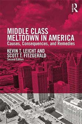 Book cover for Middle Class Meltdown in America