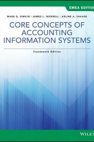 Cover of Core Concepts of Accounting Information Systems, EMEA Edition