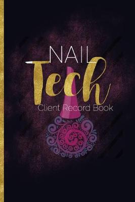 Book cover for Nail Tech Client Record Book