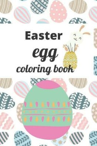 Cover of Easter egg coloring book