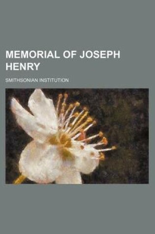 Cover of Memorial of Joseph Henry