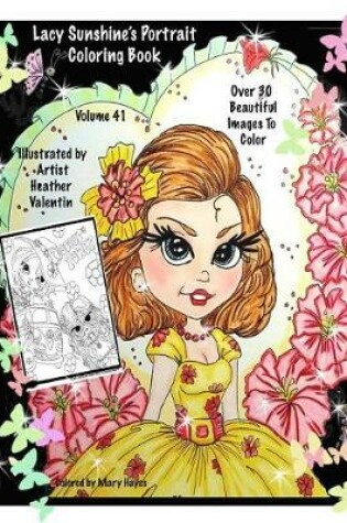 Cover of Lacy Sunshine's Portrait Coloring Book