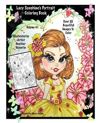 Cover of Lacy Sunshine's Portrait Coloring Book