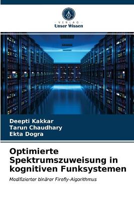 Book cover for Optimierte Spektrumszuweisung in kognitiven Funksystemen