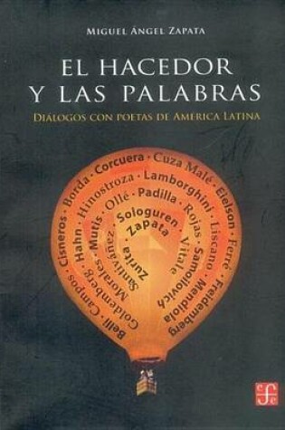 Cover of El Hacedor y Las Palabras. Dialogos Con Poetas de America Latina