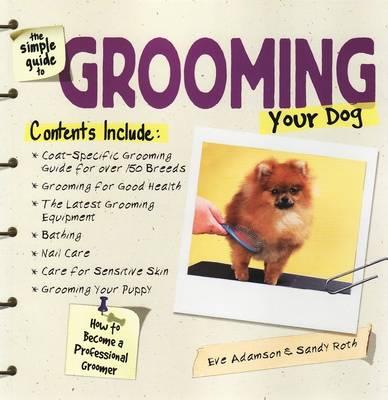 Book cover for The Simple Guide to Grooming Your Dog