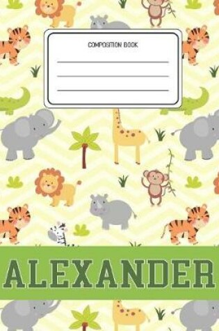 Cover of Composition Book Alexander