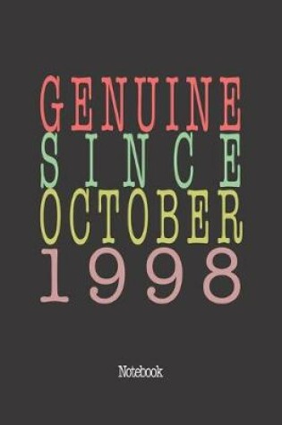 Cover of Genuine Since October 1998