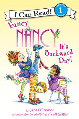Book cover for Fancy Nancy: It's Backward Day!