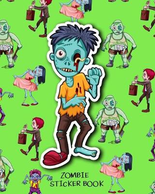 Book cover for Zombie Sticker Book