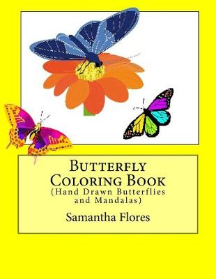 Book cover for Butterfly Coloring Book