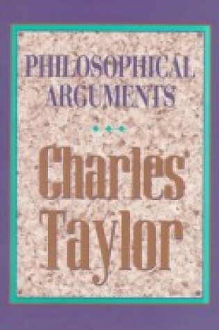 Cover of Philosophical Arguments