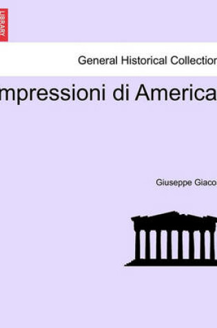 Cover of Impressioni Di America.