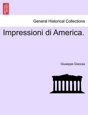 Book cover for Impressioni Di America.