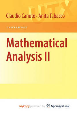 Book cover for Mathematical Analysis II