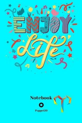 Cover of Dot Grid Notebook Aries Sign Cover Color Aqua 160 page 6x9-Inches