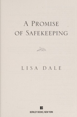 Cover of A Promise of Safekeeping