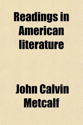 Book cover for Readings in American Literature