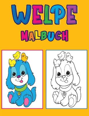 Book cover for Welpe Malbuch