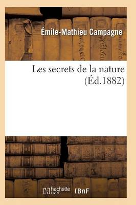 Cover of Les Secrets de la Nature