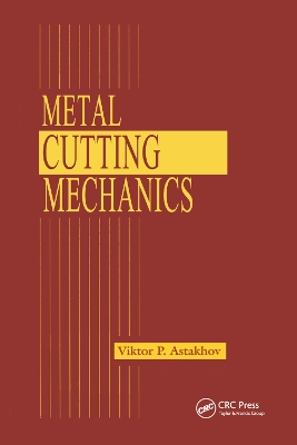 Book cover for Metal Cutting Mechanics