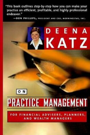 Cover of Deena Katz on Practice Management