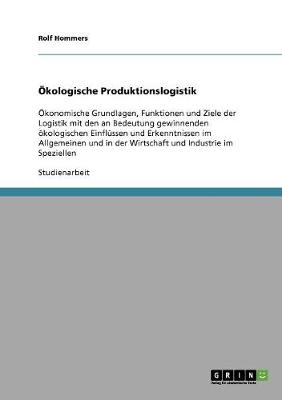 Book cover for OEkologische Produktionslogistik