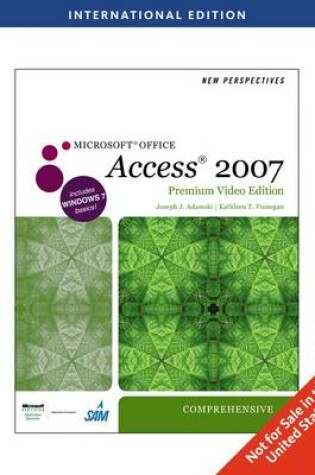 Cover of New Perspectives on Microsoft Office Access 2007