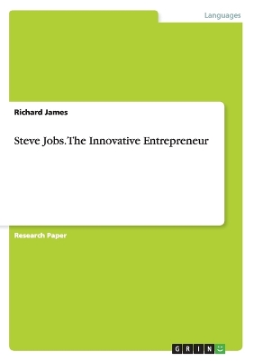 Book cover for Steve Jobs. The Innovative Entrepreneur