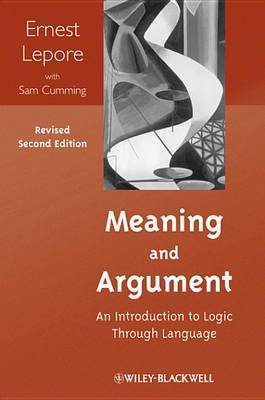 Book cover for Meaning and Argument