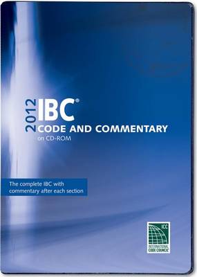 Cover of 2012 International Building Code Commentary Combo (Vol. 1 & 2) CD ROM