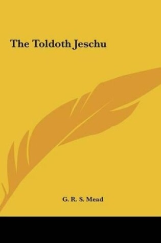 Cover of The Toldoth Jeschu